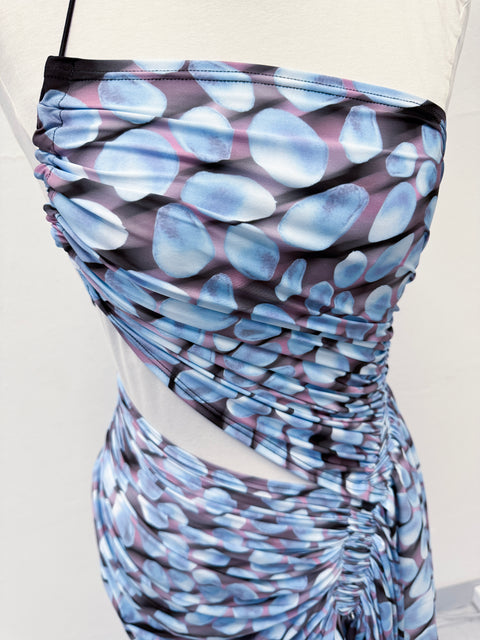 Signature mini printed dress