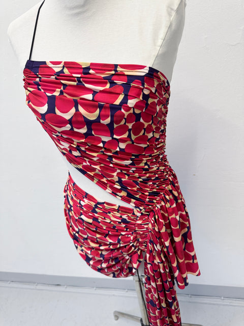 Signature mini printed dress