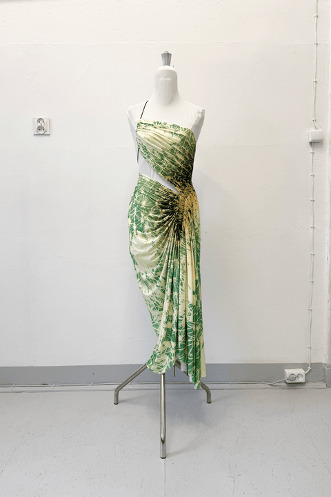 Signature dress in cactus print - XS - Fal - ash