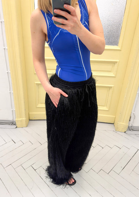 Textured lounge pants - S