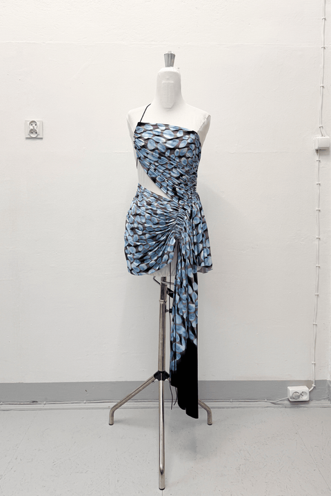 Signature mini printed dress - XS - Fal - ash