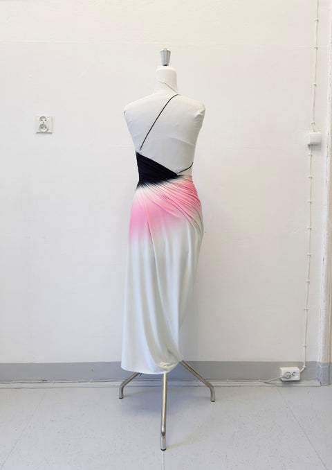 Signature dress in pink/black - XS