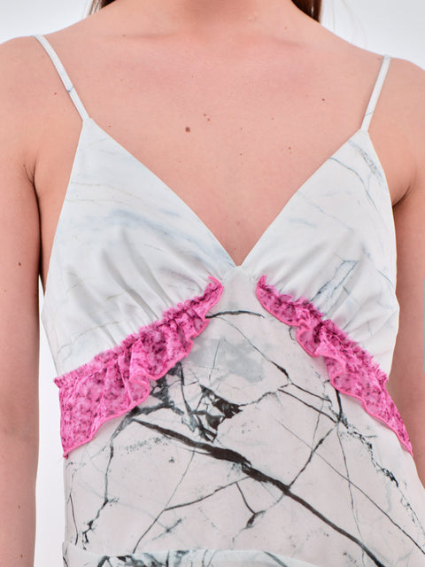 Teresa mini dress in white