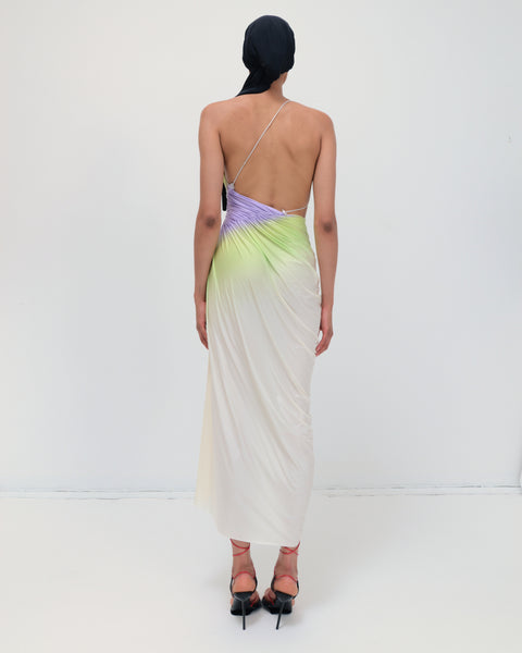 Signature dress in green/purple Signature dress in green/purple