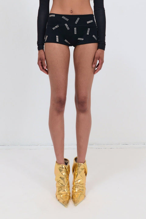 Lycra shorts in black - Fal-ash