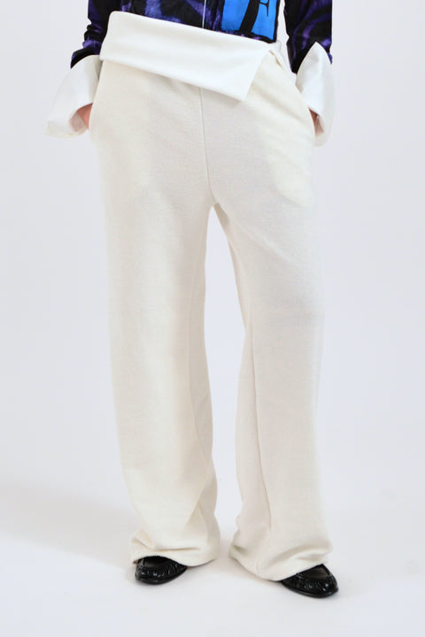 Relaxed lounge pants in beige - Fal - ash