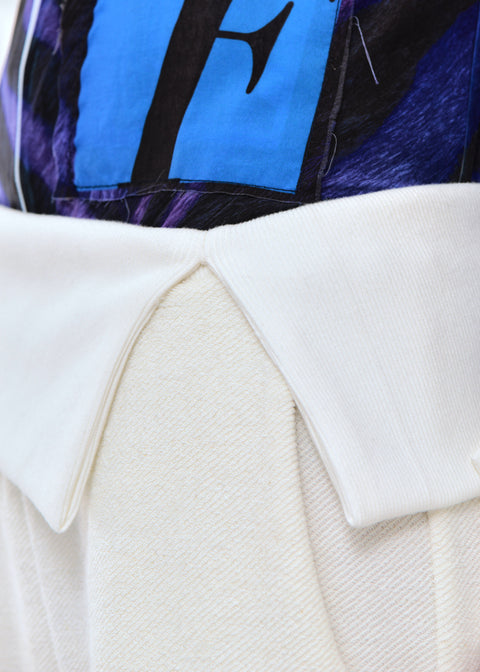 Relaxed lounge pants in beige