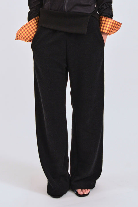 Relaxed lounge pants in black - Fal - ash