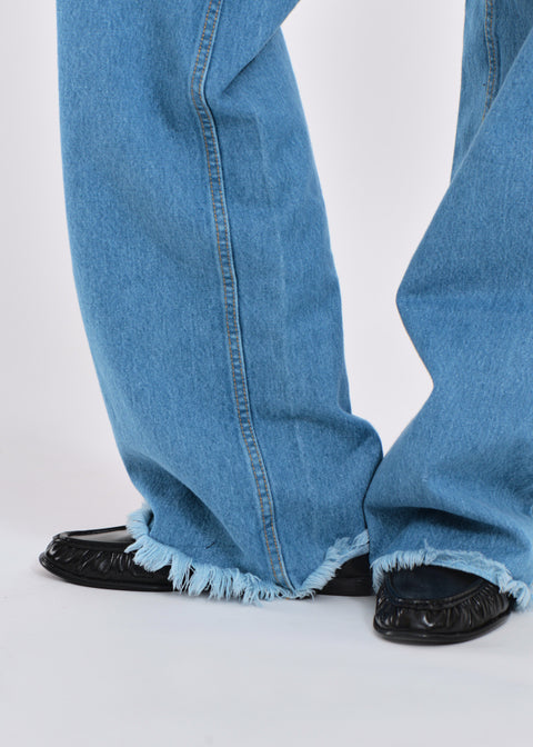 Bandana cover-up jeans