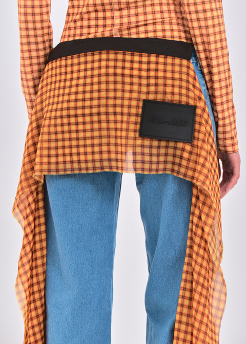 Bandana cover-up jeans