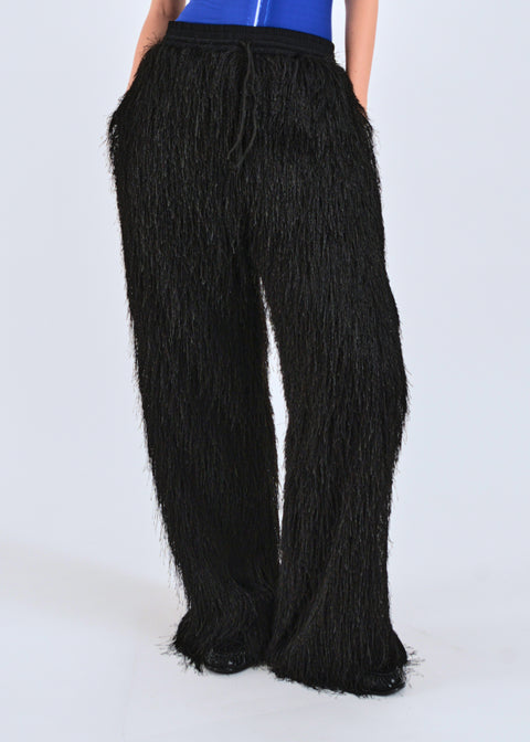 Textured lounge pants