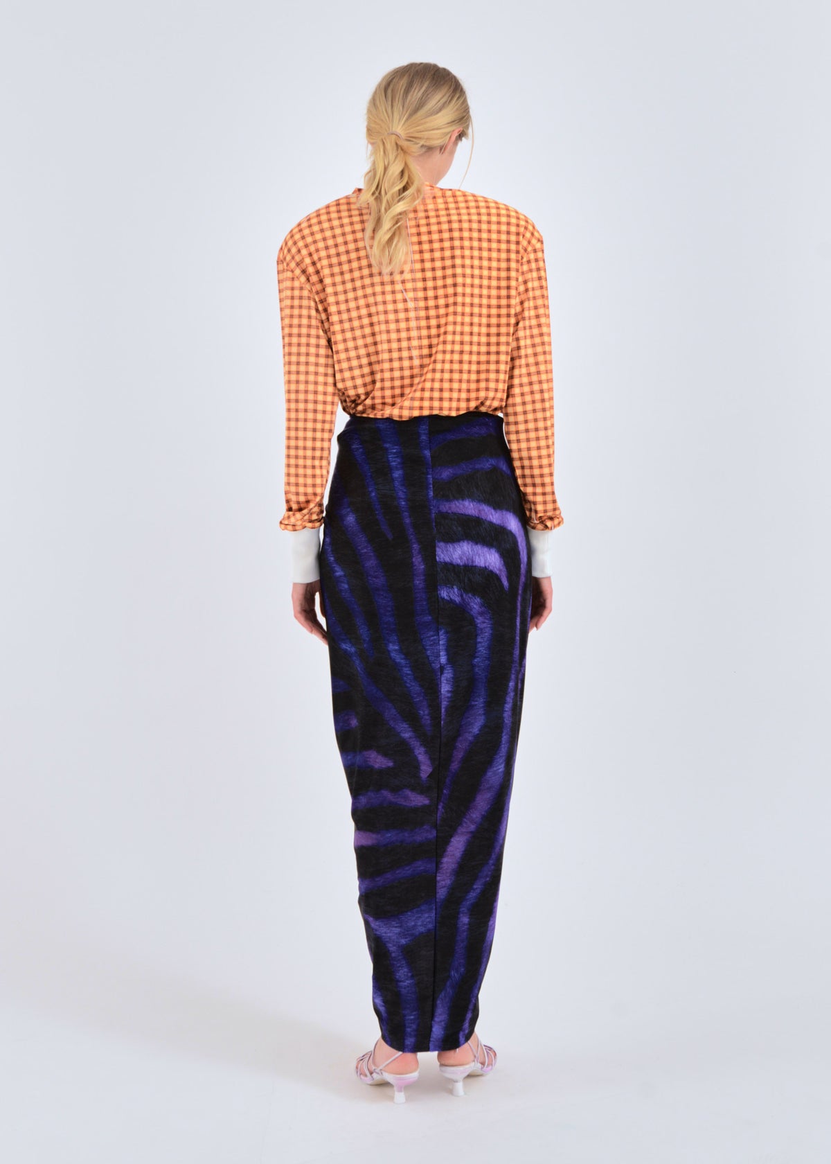 Signature skirt in animal print