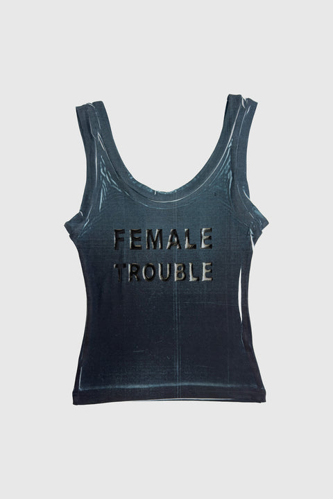 Tank top in black
