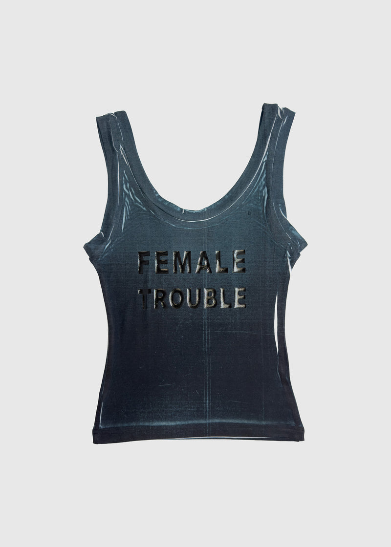 Tank top in black