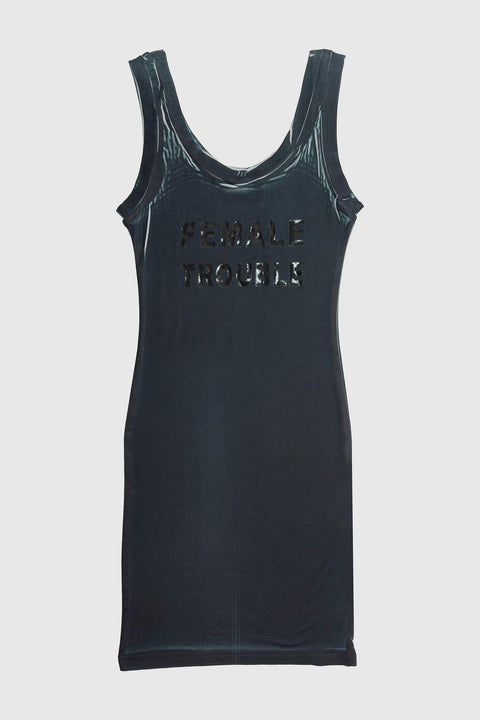 Tank dress in black
