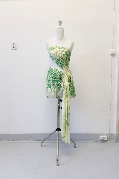 Signature mini dress in cactus print - XS - Fal - ash