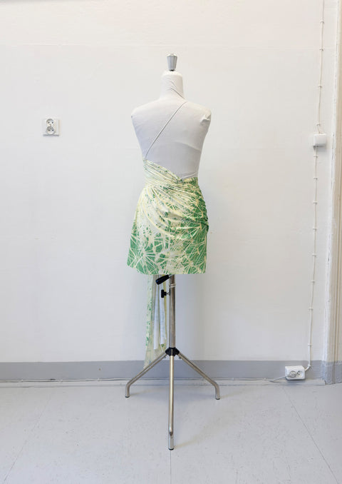 Signature mini dress in cactus print - XS