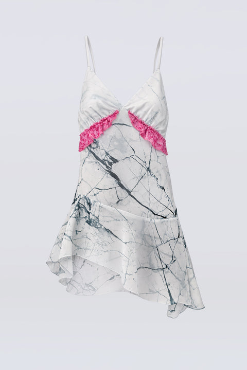 Teresa mini dress in white - Fal - ash