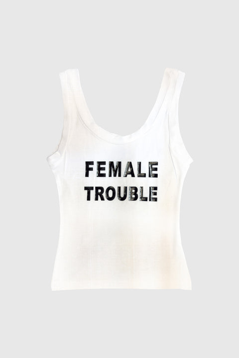 Tank top in white
