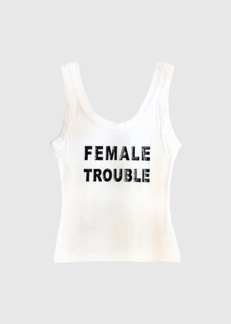 Tank top in white