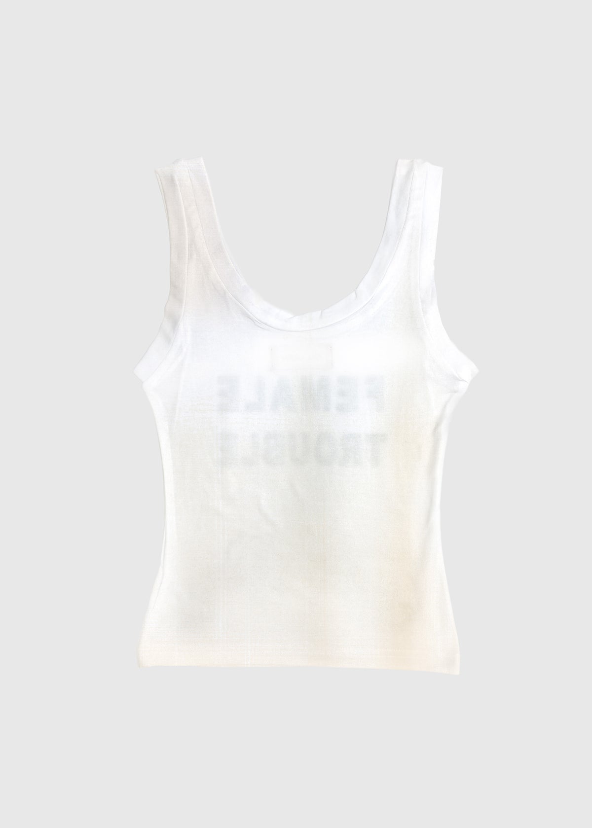 Tank top in white