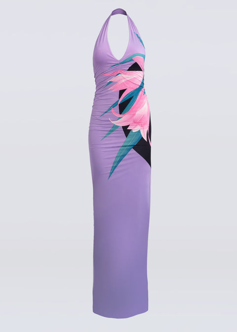 Wanda tube dress in lilac