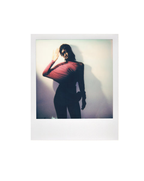 Draped shell mini dress in burgundy/wine