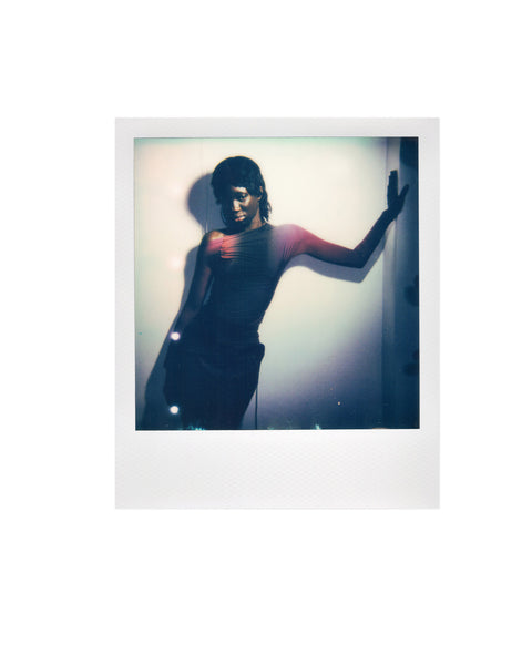 Asymmertic longsleeve in burgundy/wine